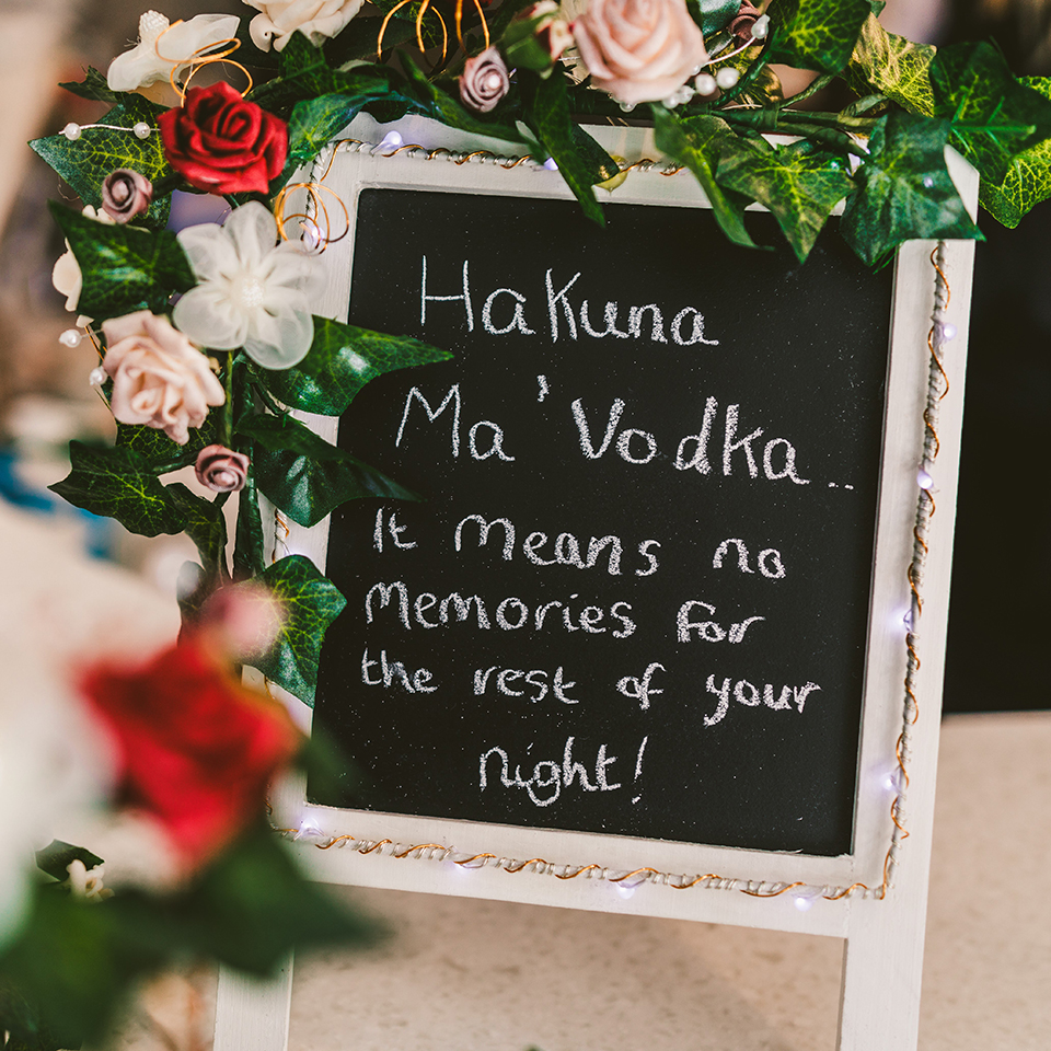 A Disney Themed Wedding Sign Added A Personal Touch To The Wedding