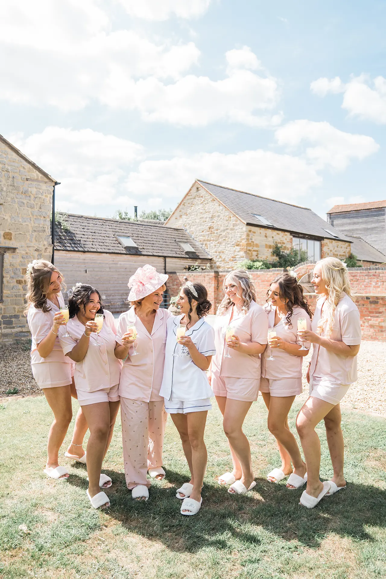 Blackwell Grange bridesmaids wedding prep