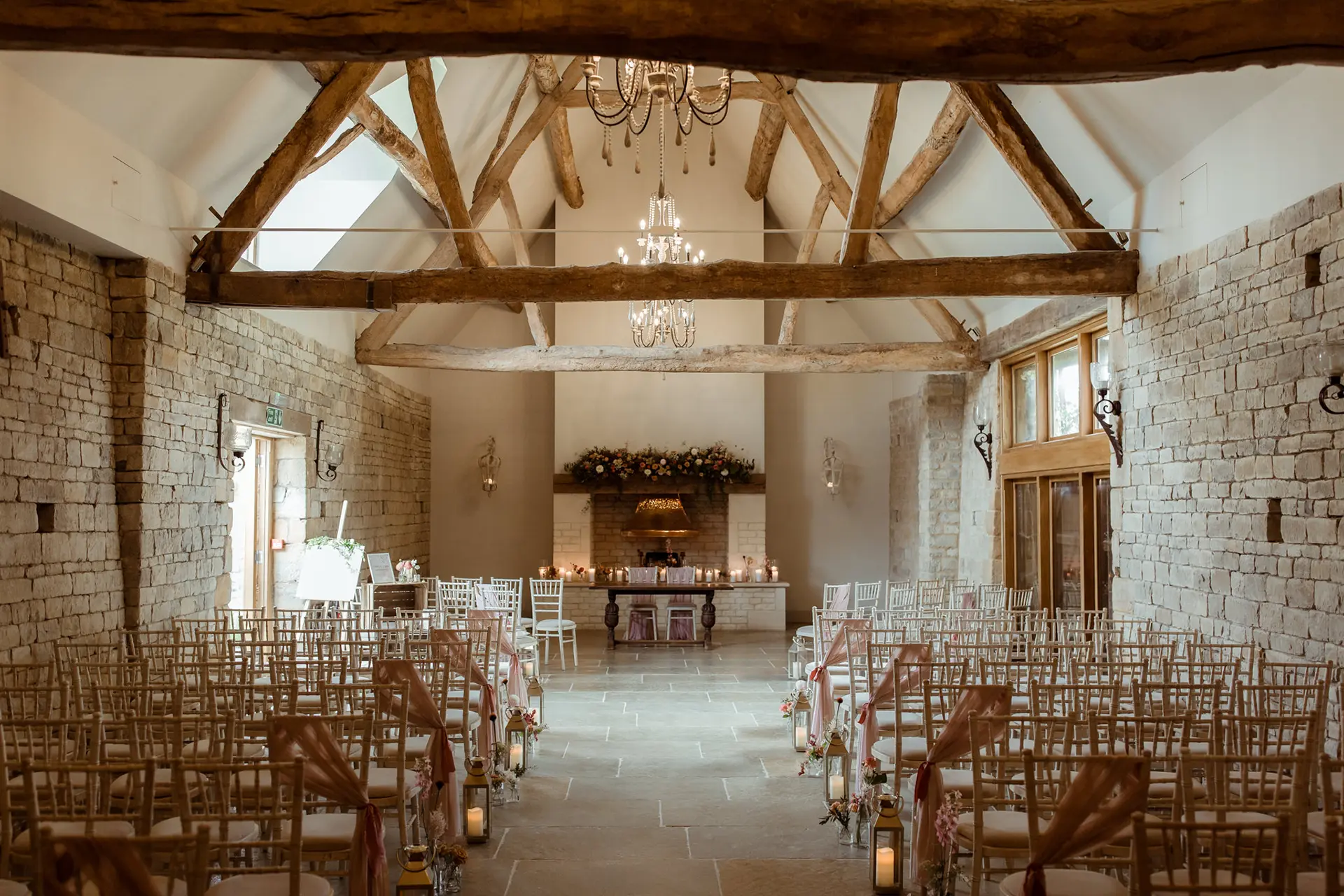 Blackwell Grange wedding venue ceremony room