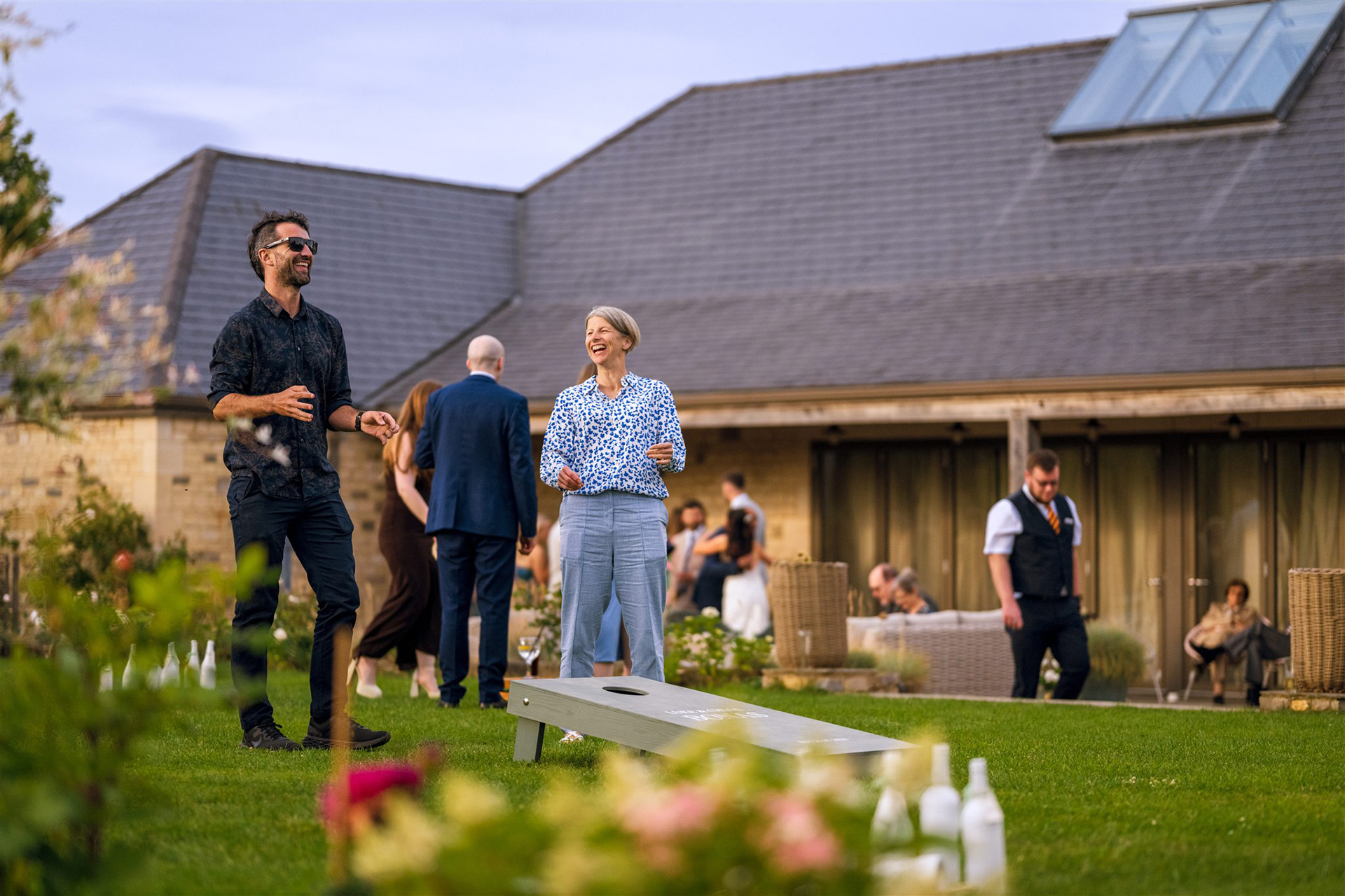 Blackwell Grange corporate events garden games